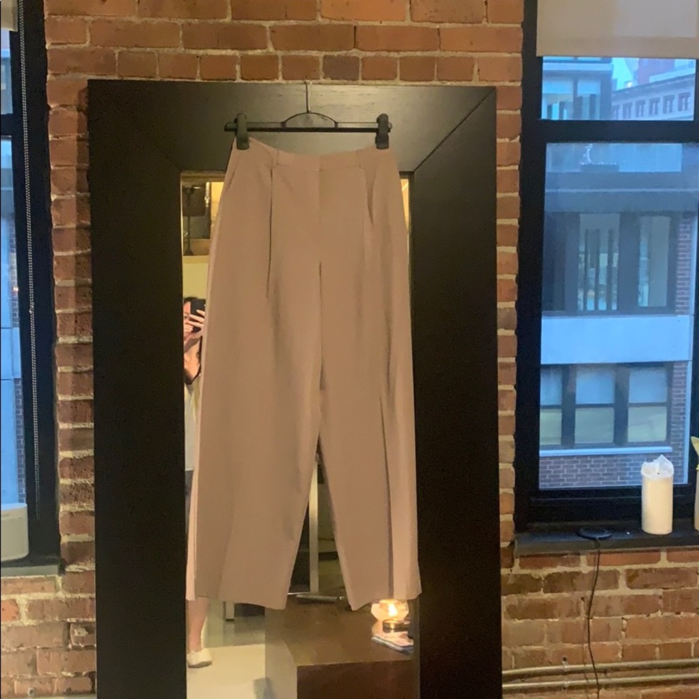 High waist trousers